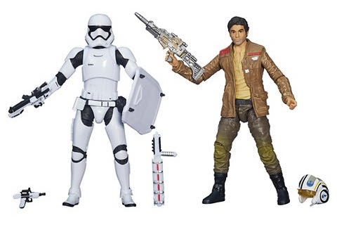 Escape From Destiny 2-pack Poe Dameron & Stormtrooper - Hasbro (Star Wars: The Black Series) action figure collectible - Main Image 2