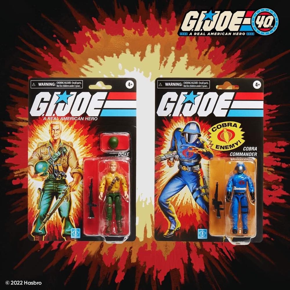 Duke & Cobra Commander - Hasbro (G.I. Joe) action figure collectible [Barcode 5010994113407] - Main Image 4