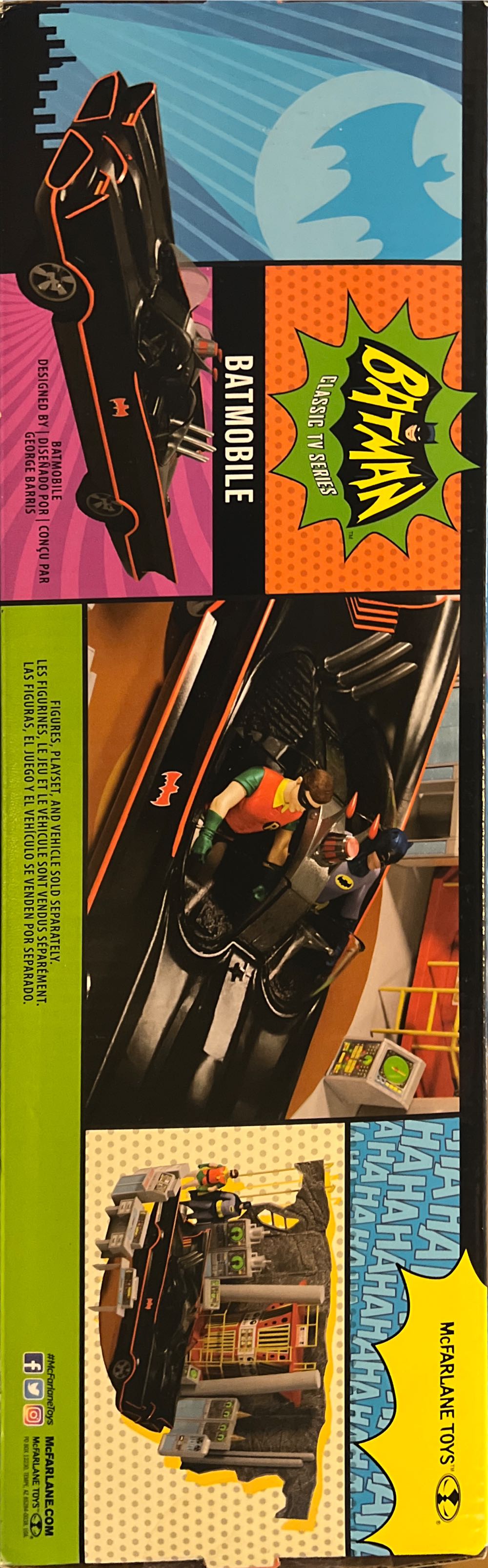 Batman Classic - Batmobile ‘66 - McFarlane action figure collectible - Main Image 2