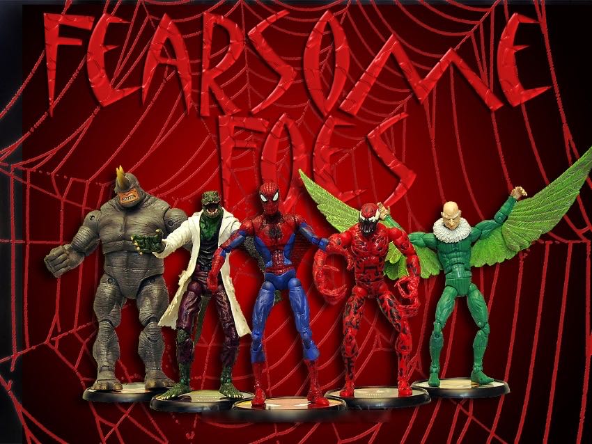 Box Set Spider-Man vs. Fearsome Foes - Toy Biz (Marvel Legends) action figure collectible - Main Image 2