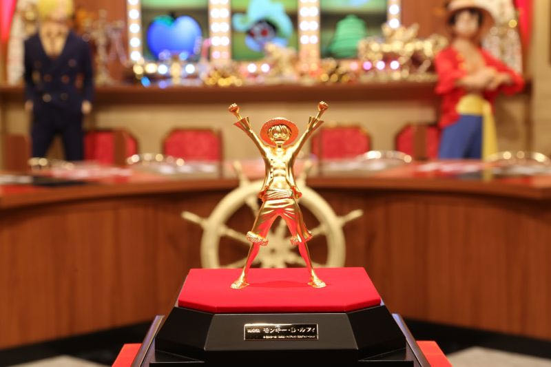 Pure Gold Monkey D. Luffy (Tokuriki Honten)  action figure collectible - Main Image 2