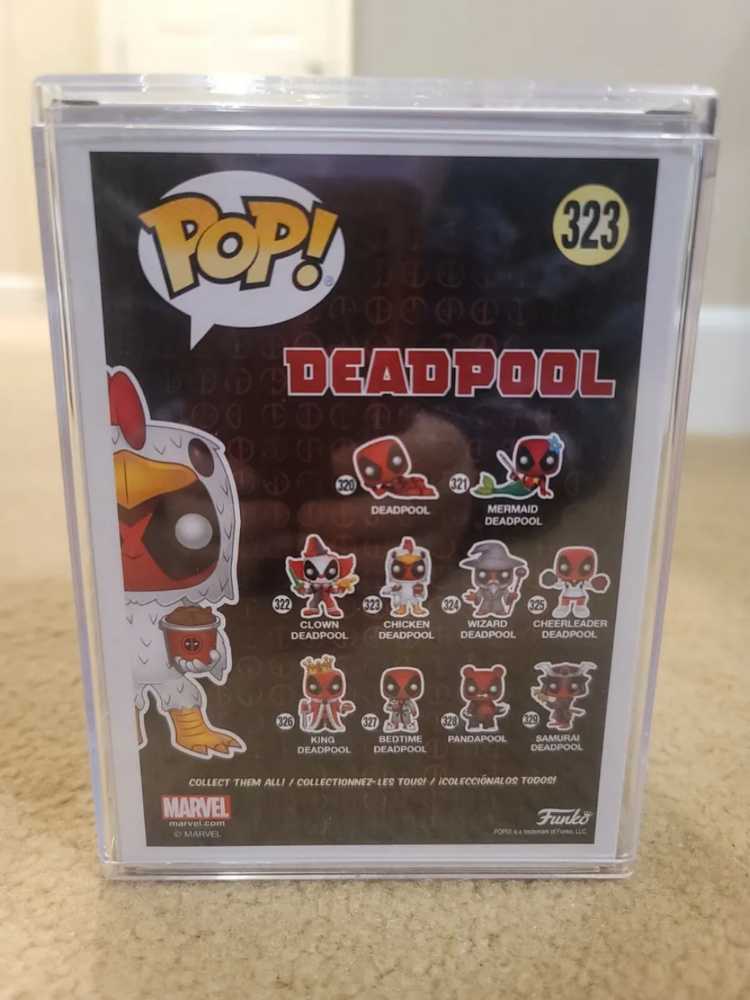 Marvel: Funko Pop! Deadpool - Chicken Deadpool #323 - Funk Pop! Deadpool (Deadpool) action figure collectible [Barcode 889698311175] - Main Image 4