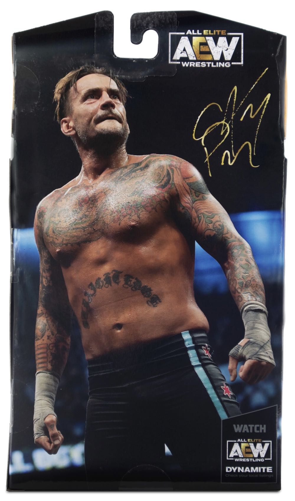 AEW : CM Punk - Unrivaled Collection (Walmart Exclusive) - Jazwares LLC (AEW Unrivaled) action figure collectible [Barcode 191726442080] - Main Image 3
