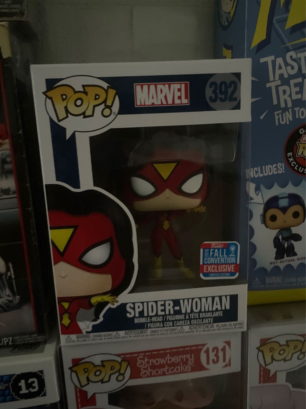 Spider-woman (Marvel) 392 NewYork Fall Convention 2018 Exclusive - Funko action figure collectible [Barcode 889698304054] - Main Image 2