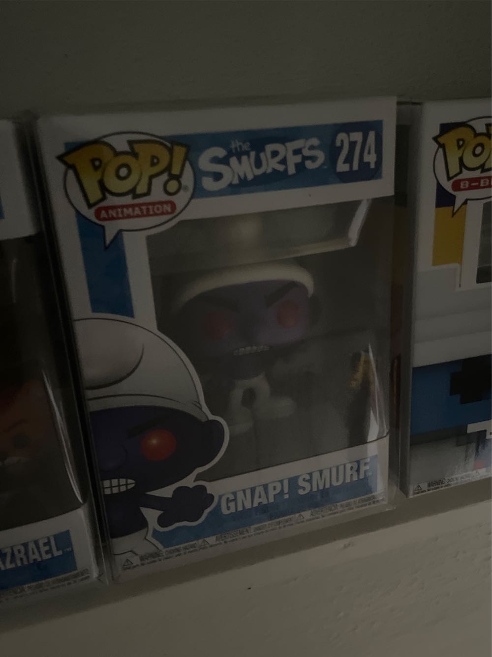 Gnap Smurf - Funko action figure collectible [Barcode 889698201407] - Main Image 2