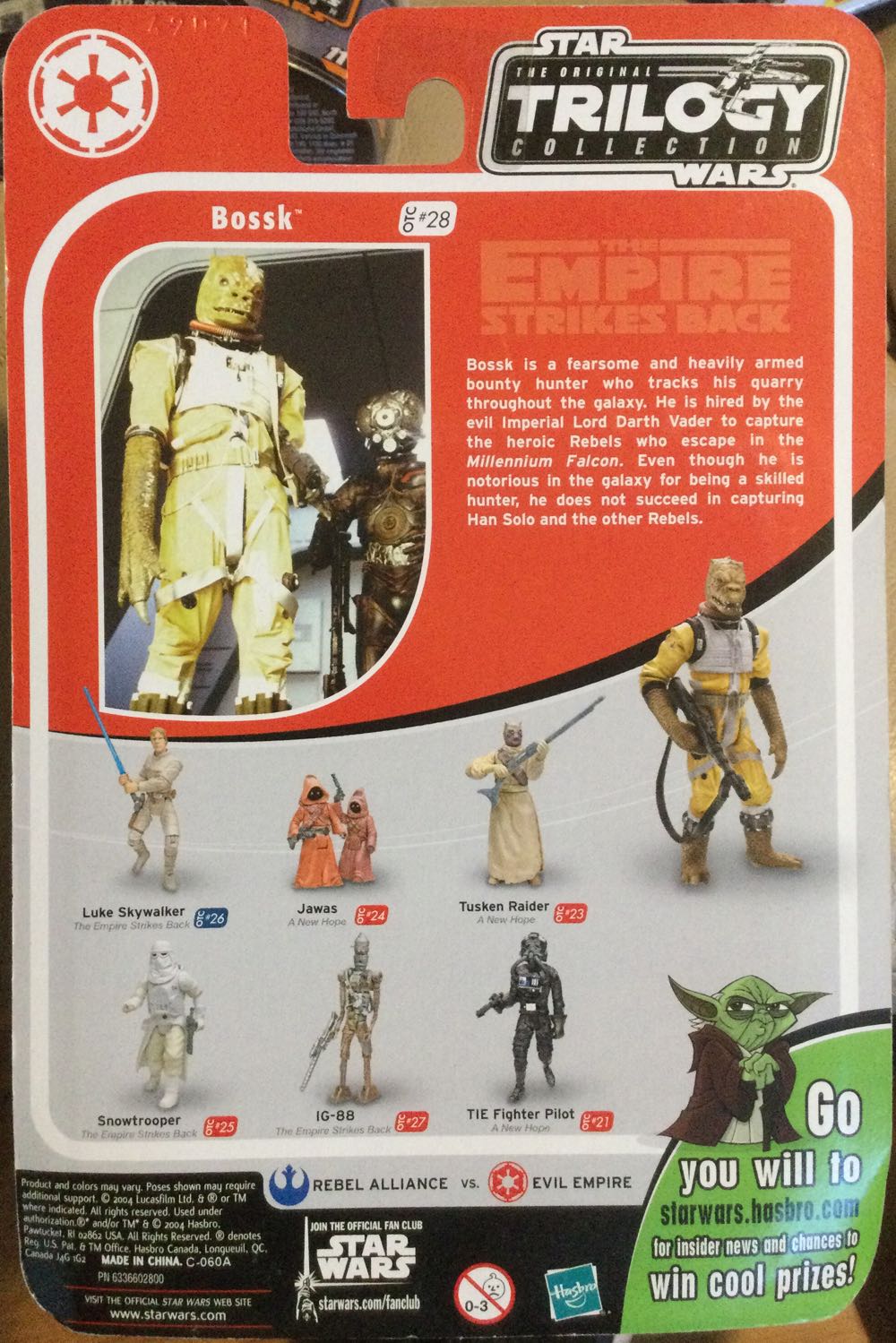 Original Trilogy Collection - #28 - Bossk - Hasbro (Empire Strikes Back) action figure collectible - Main Image 2