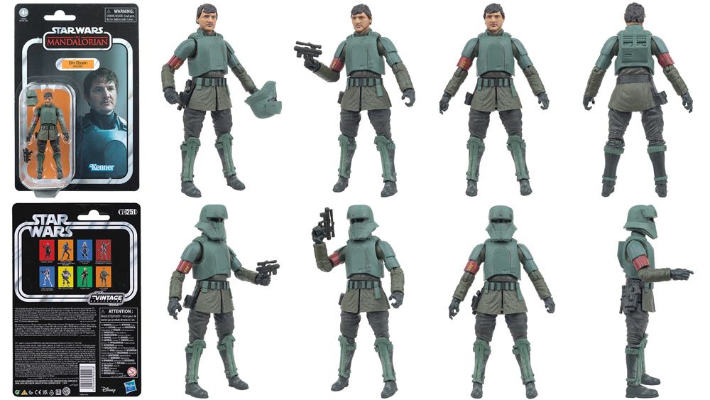 Din Djarin (Morak) VC251 - Hasbro / Kenner (Star Wars: The Vintage Collection - The Mandalorian) action figure collectible [Barcode 5010993992188] - Main Image 2