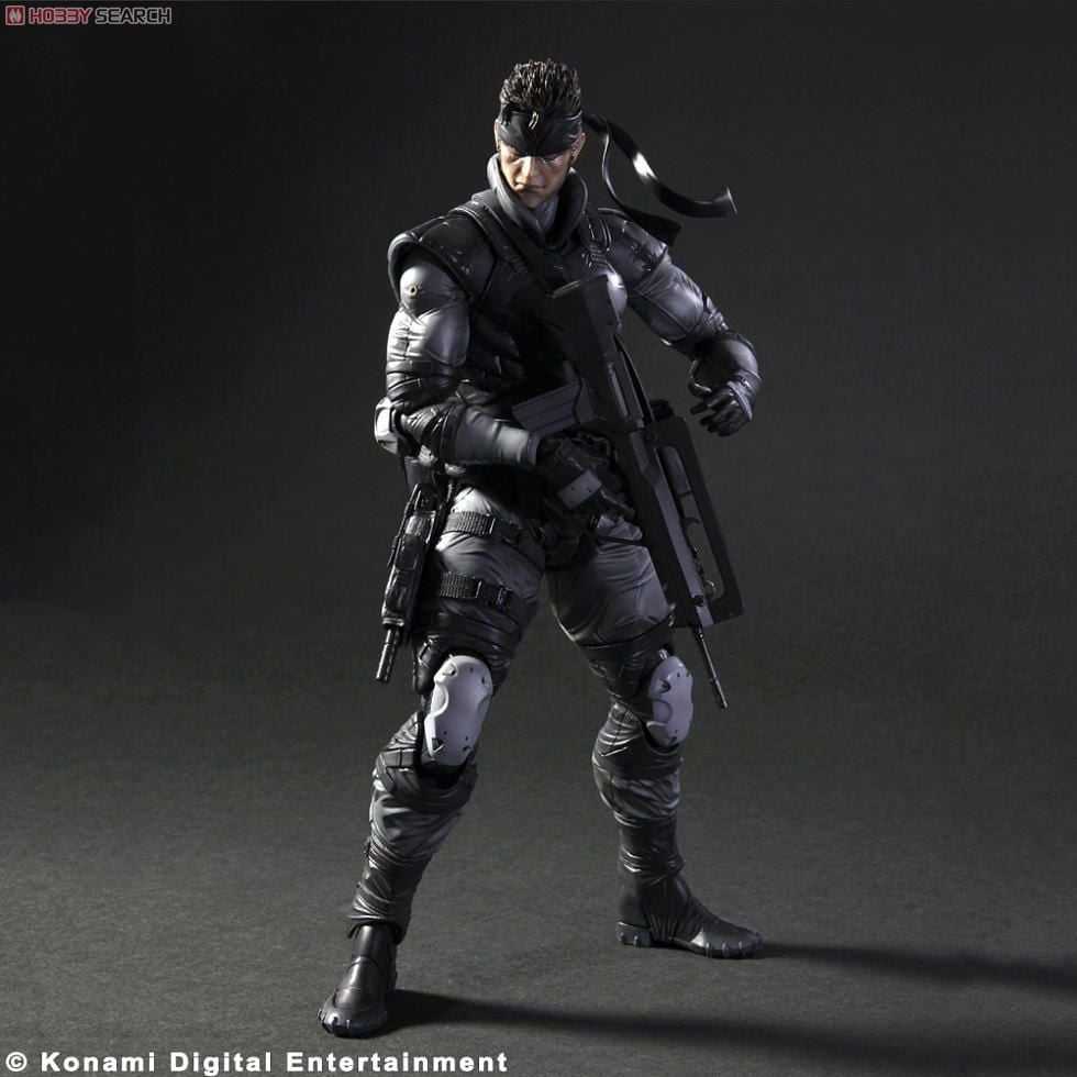 Metal Gear Solid Square Enix MGS Solid Snake - Play Arts Kai (Metal Gear Solid) action figure collectible [Barcode 662248811390] - Main Image 2