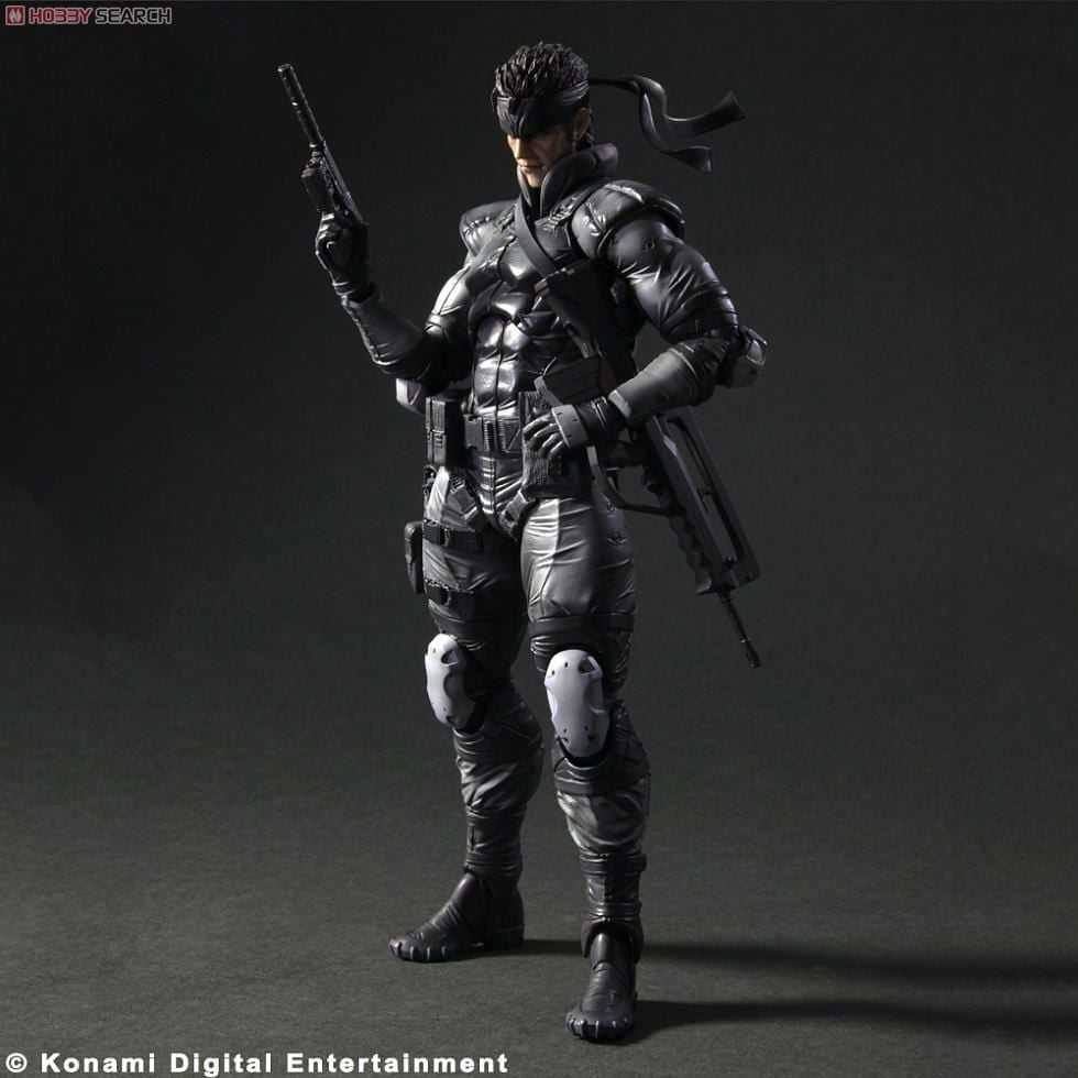 Metal Gear Solid Square Enix MGS Solid Snake - Play Arts Kai (Metal Gear Solid) action figure collectible [Barcode 662248811390] - Main Image 3