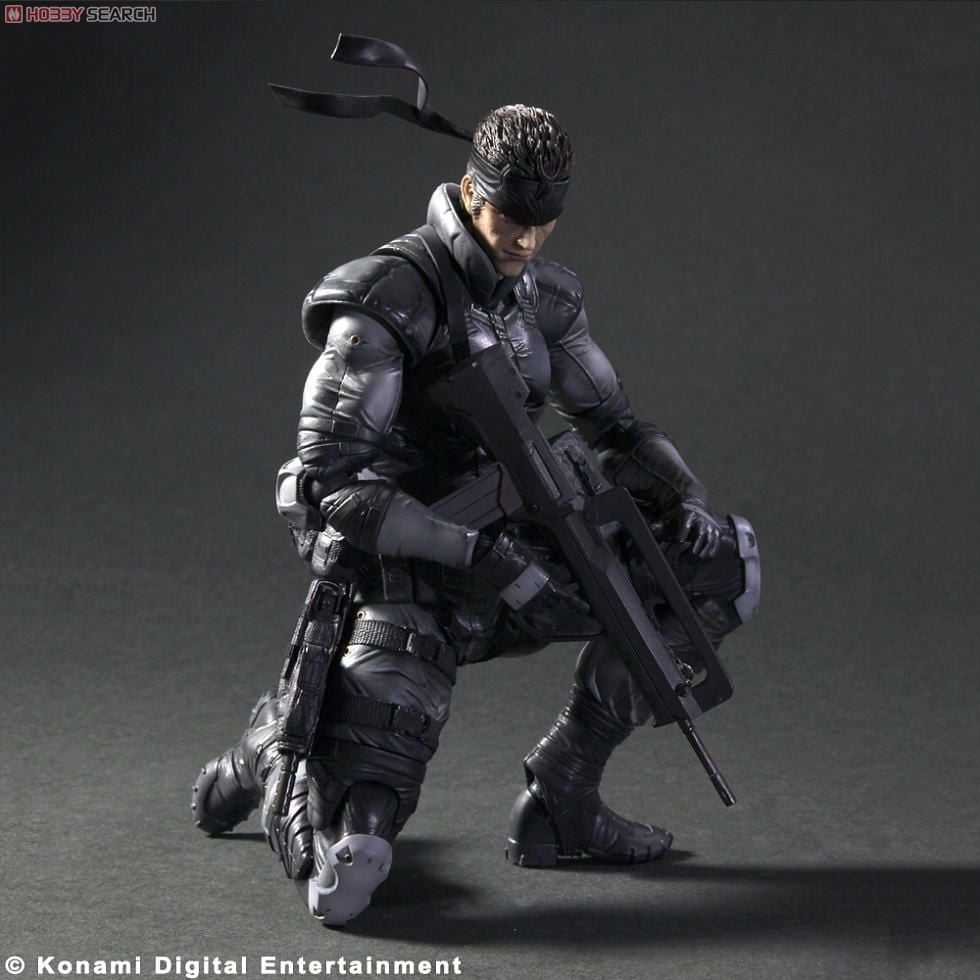 Metal Gear Solid Square Enix MGS Solid Snake - Play Arts Kai (Metal Gear Solid) action figure collectible [Barcode 662248811390] - Main Image 4