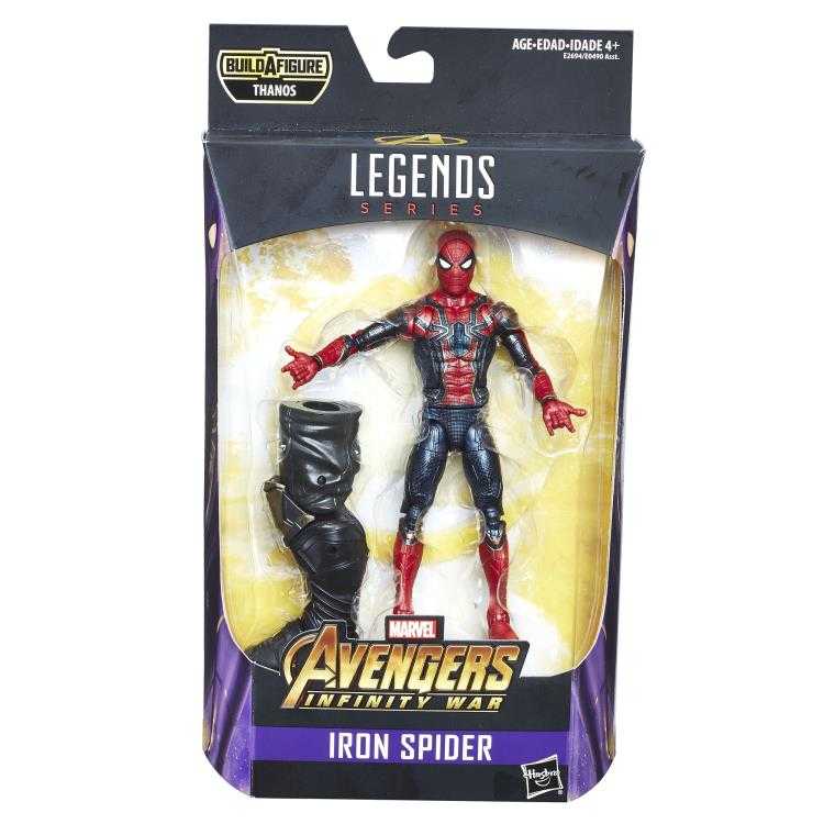 Marvel Legends Avengers Infinity War Iron Spider - Hasbro (Thanos (Infinity War) BaF Wave) action figure collectible - Main Image 3