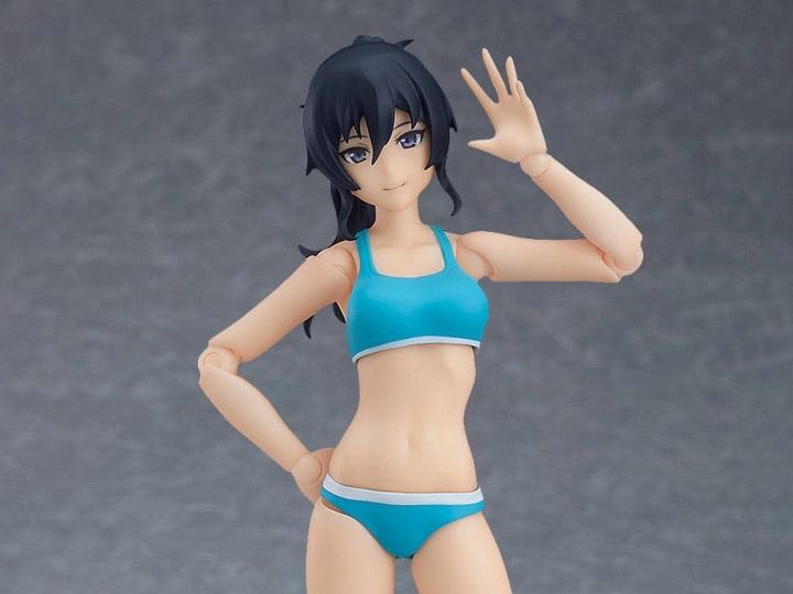 Makoto (Swimsuit Body) - figma No.488 - Max Factory action figure collectible [Barcode 4545784066805] - Main Image 2
