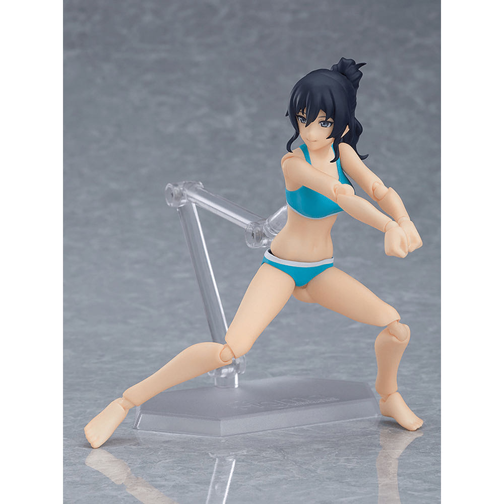 Makoto (Swimsuit Body) - figma No.488 - Max Factory action figure collectible [Barcode 4545784066805] - Main Image 3