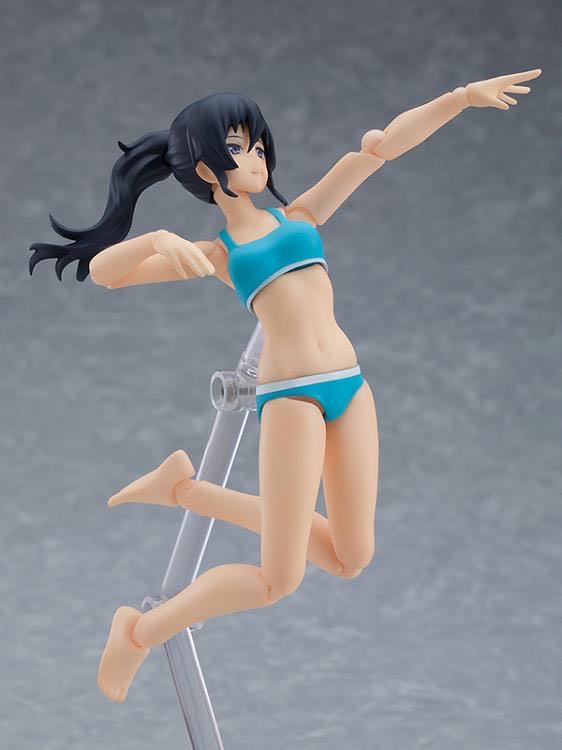 Makoto (Swimsuit Body) - figma No.488 - Max Factory action figure collectible [Barcode 4545784066805] - Main Image 4