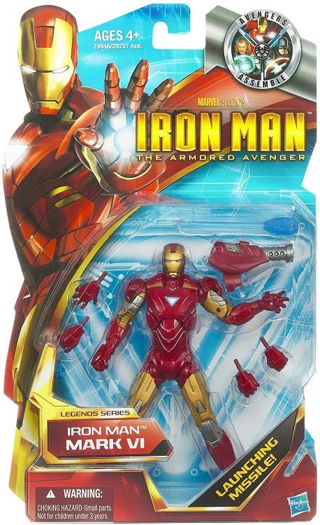 Marvel Legends Iron Man 2 Iron Man Mark VI   action figure collectible - Main Image 1
