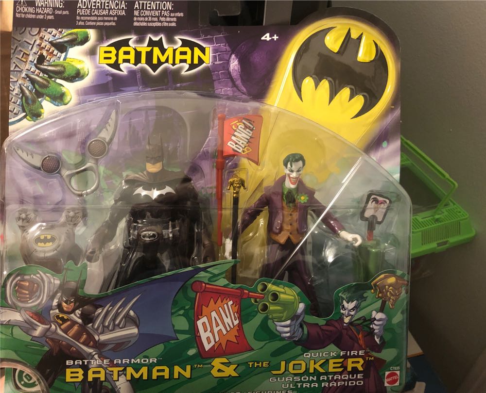 Batman & The Joker - Mattel action figure collectible [Barcode 027084137668] - Main Image 1