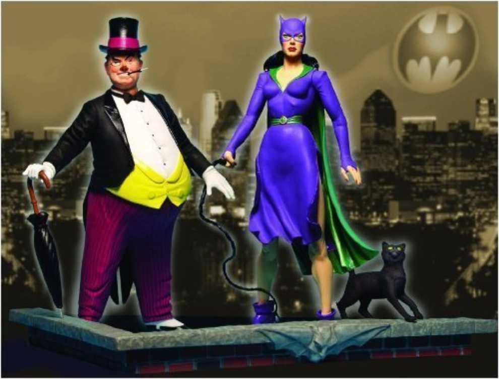 DC Direct The Classic Silver Age Catwoman & Penguin 2 Pack - DC Direct (Dc Direct) action figure collectible [Barcode 761941240282] - Main Image 3
