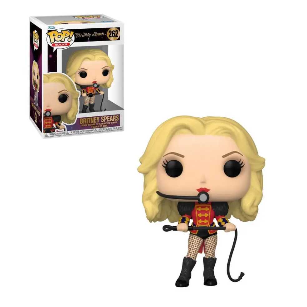 Funko Pop! Britney Spears Rocks Circus With Chase Styles May Vary - Funko Pop! Rocks (Funko Pop) action figure collectible [Barcode 889698614351] - Main Image 3