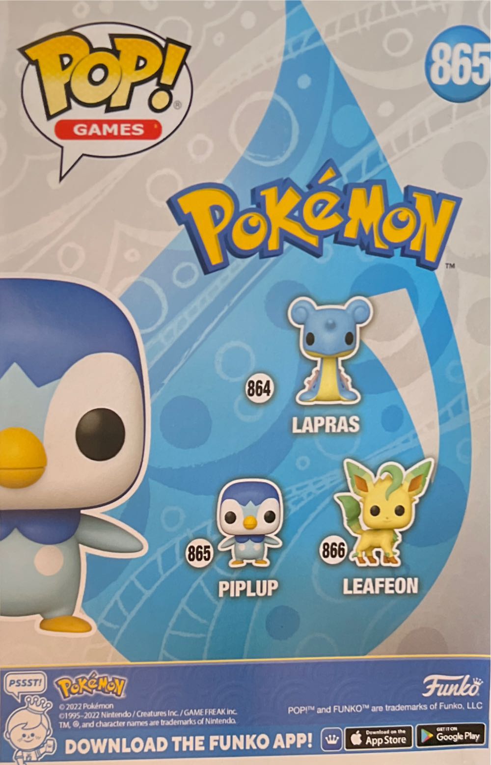 POKÉMON PIPLUP  action figure collectible [Barcode 889698622646] - Main Image 3
