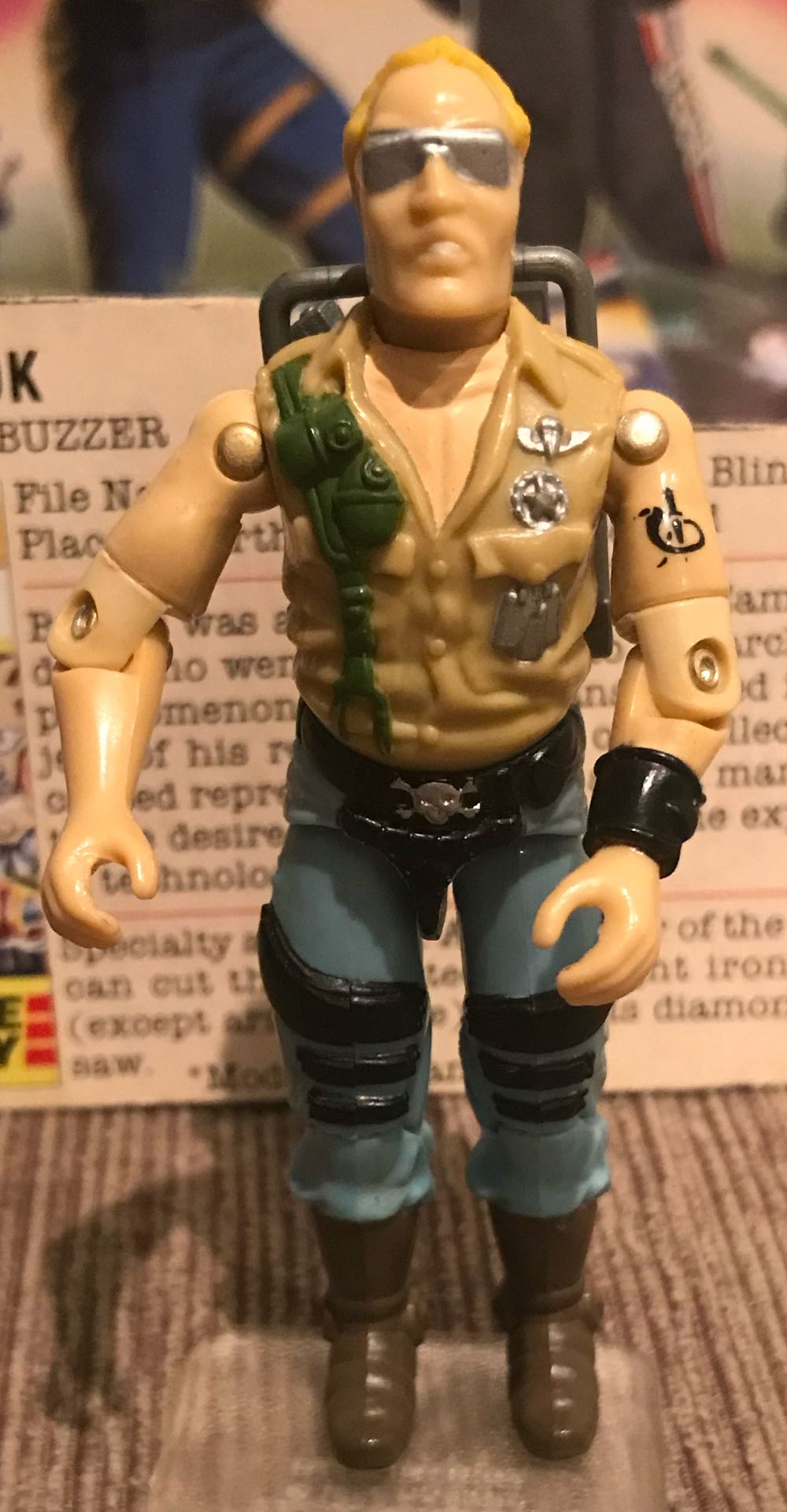 G.I. Joe (ARAH ’85) - Buzzer (V1) - Hasbro (G.I. Joe) action figure collectible - Main Image 2