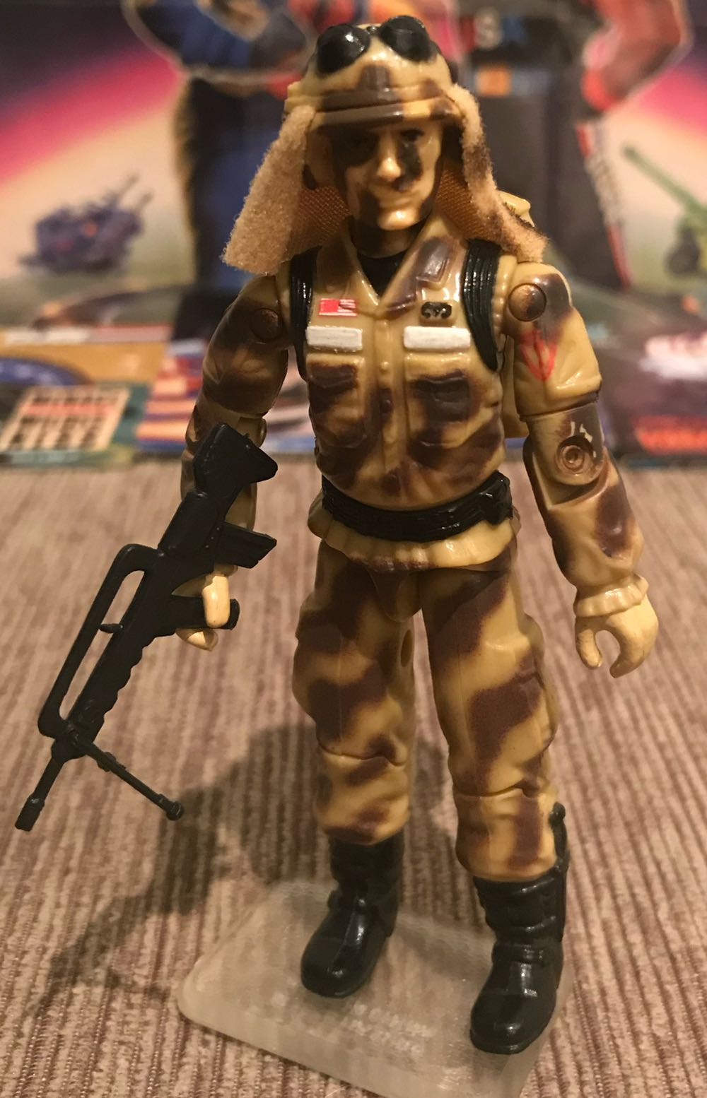 1985 Dusty v1 - Hasbro (G.I. Joe) action figure collectible - Main Image 2