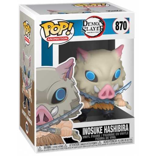 #870 Funko Pop! Inosuke Hashibira - Funko Pop Animation (Demon Slayer) action figure collectible [Barcode 889698490115] - Main Image 2