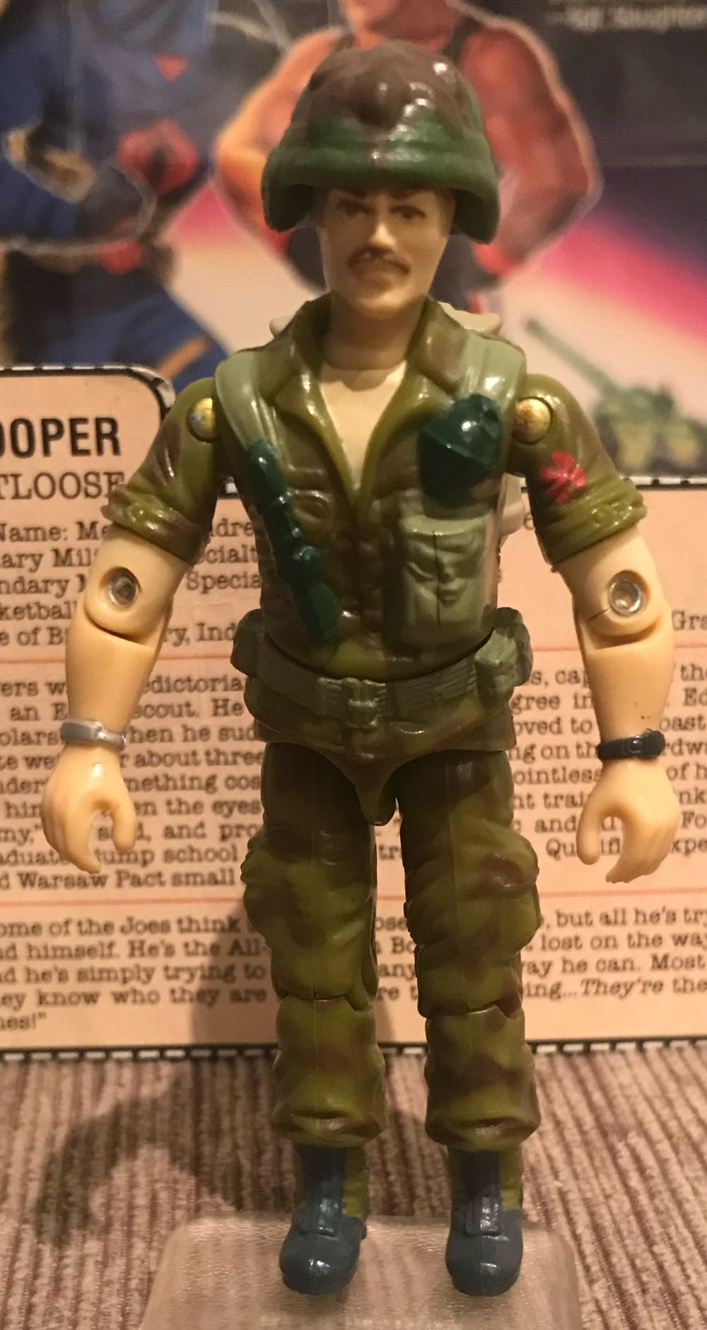1985 Footloose v1 - Hasbro (G.I. Joe) action figure collectible - Main Image 2
