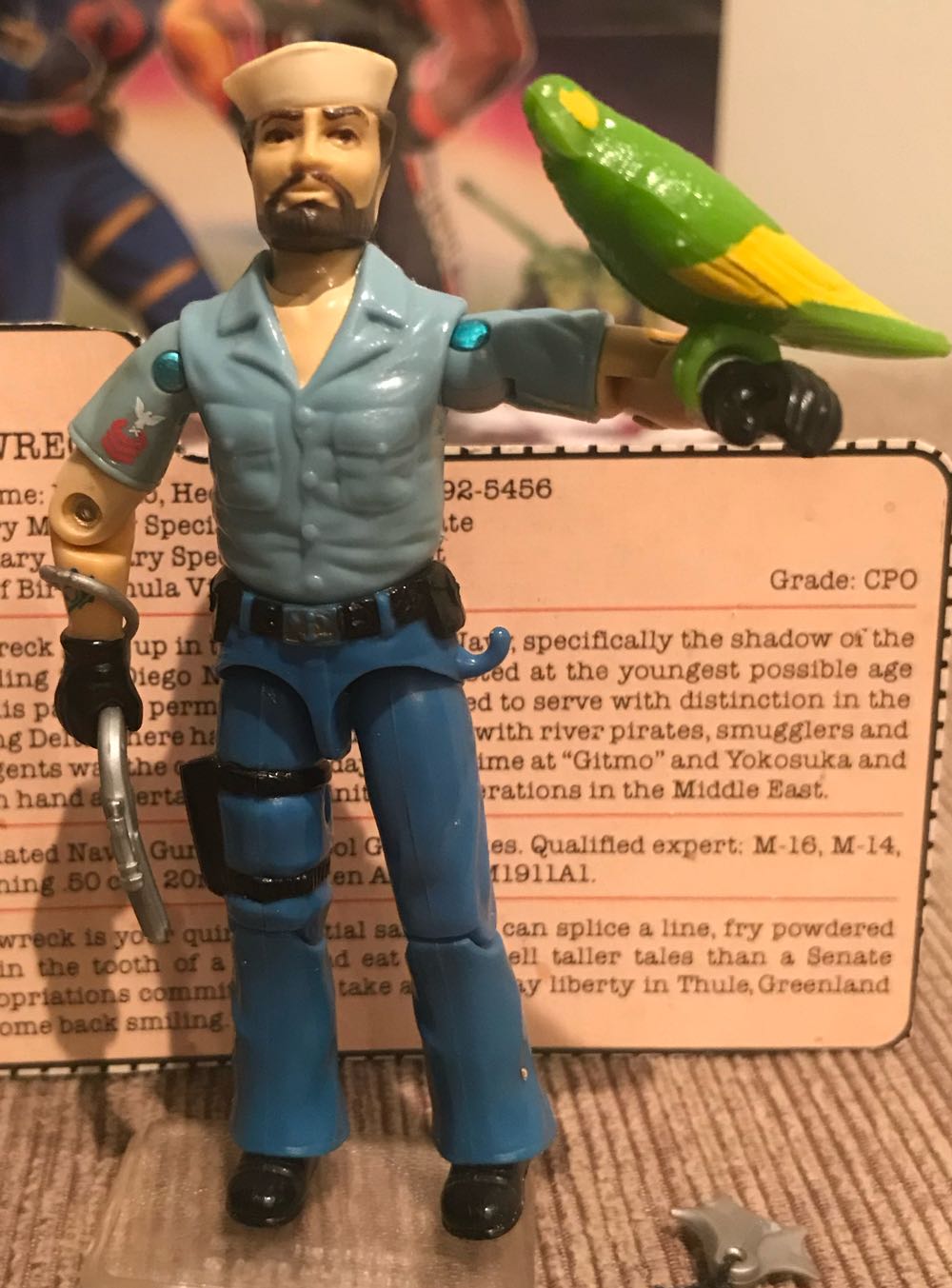 1985 Shipwreck v1 - Hasbro (G.I. Joe) action figure collectible - Main Image 2