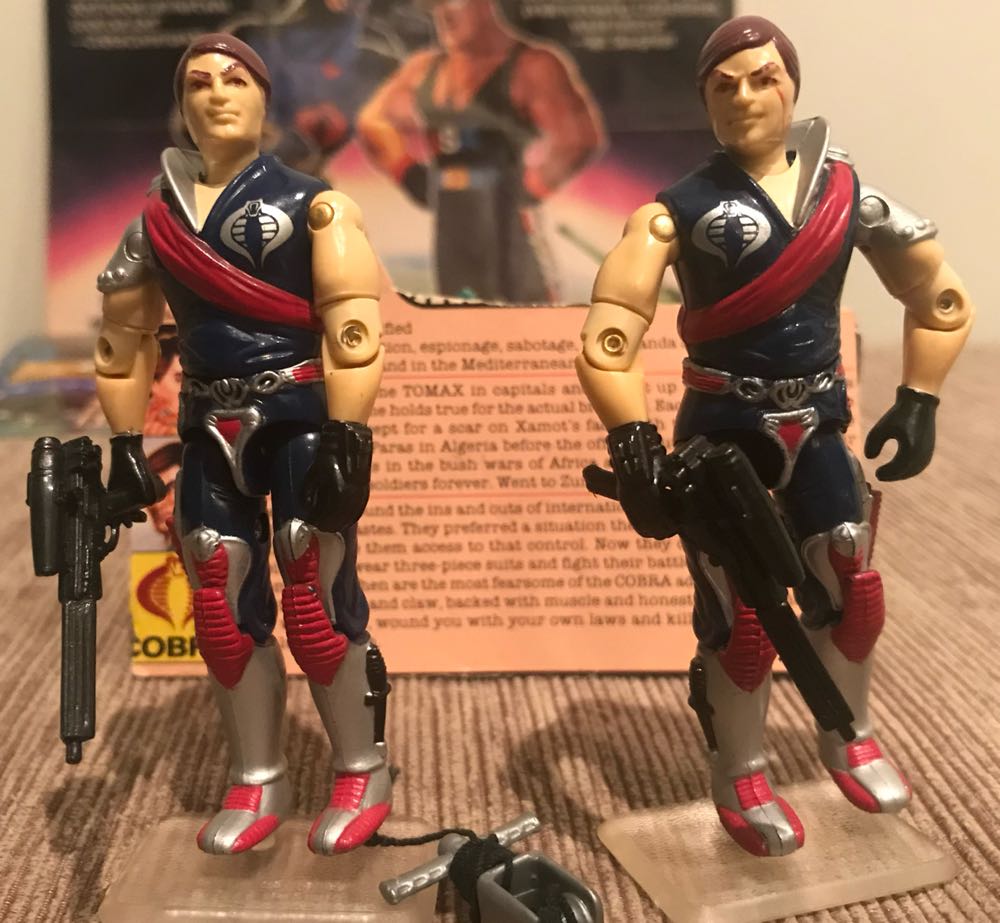 1985 Tomax & Xamot v1 - Hasbro (G.I. Joe) action figure collectible - Main Image 2