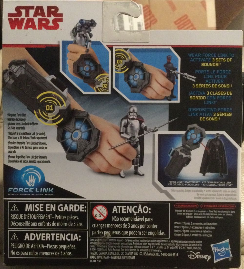 Last Jedi Collection - Finn/ Captain Phasma - Disney/ Hasbro (The Force Awakens) action figure collectible - Main Image 2