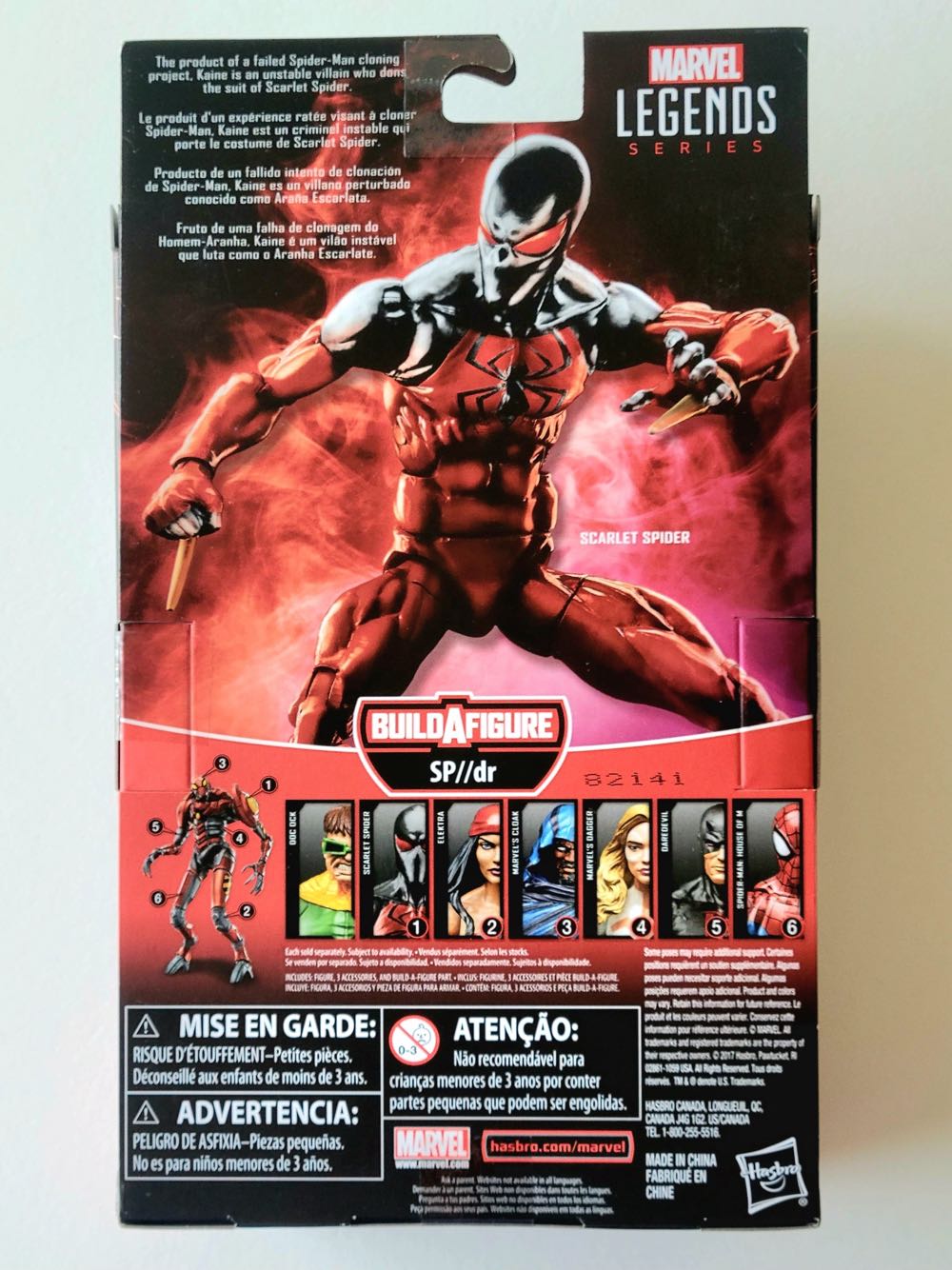 Scarlet Spider - Hasbro (Marvel Legends Series SP//DR Wave) action figure collectible - Main Image 3
