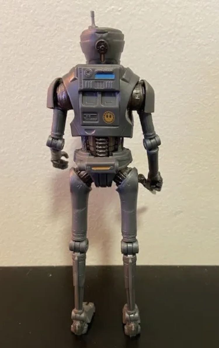 New Republic Security Droid - Hasbro (Star Wars Black 6”) (Star Wars) action figure collectible - Main Image 4