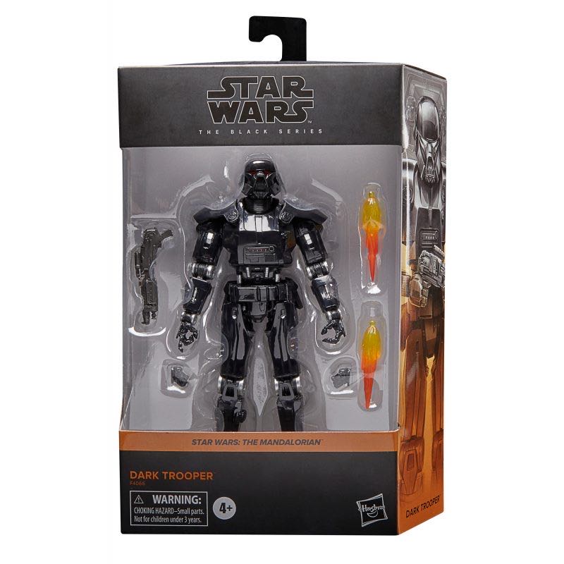 Dark Trooper - Hasbro (Star Wars Black 6”) (Star Wars) action figure collectible - Main Image 3