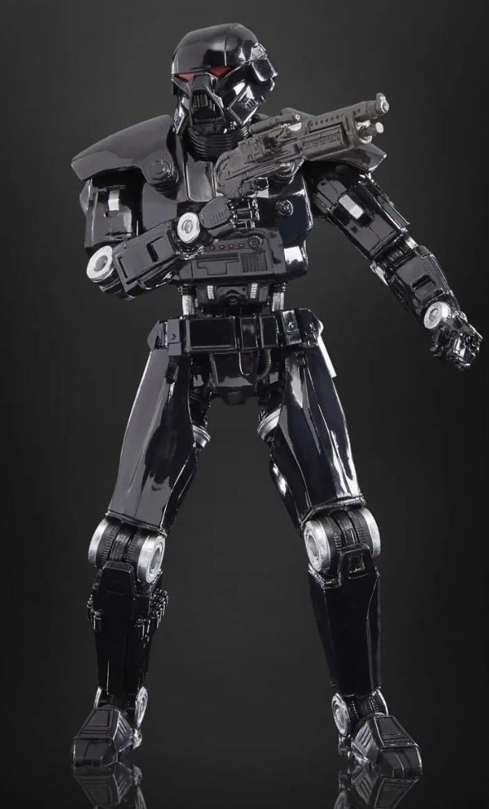 Dark Trooper - Hasbro (Star Wars Black 6”) (Star Wars) action figure collectible - Main Image 4
