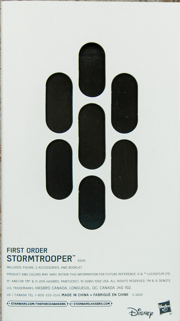 First Order Stormtrooper - Disney/Hasbro (Star Wars The Black Series 6) action figure collectible - Main Image 2