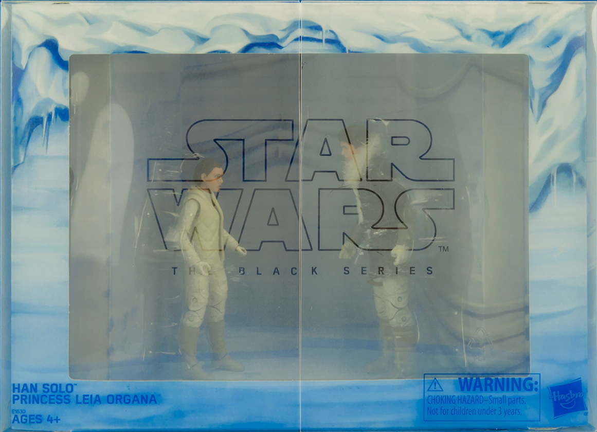 Han Solo & Princess Leia Organa (Hoth) - Disney/Hasbro (Star Wars The Black Series 6) action figure collectible - Main Image 1