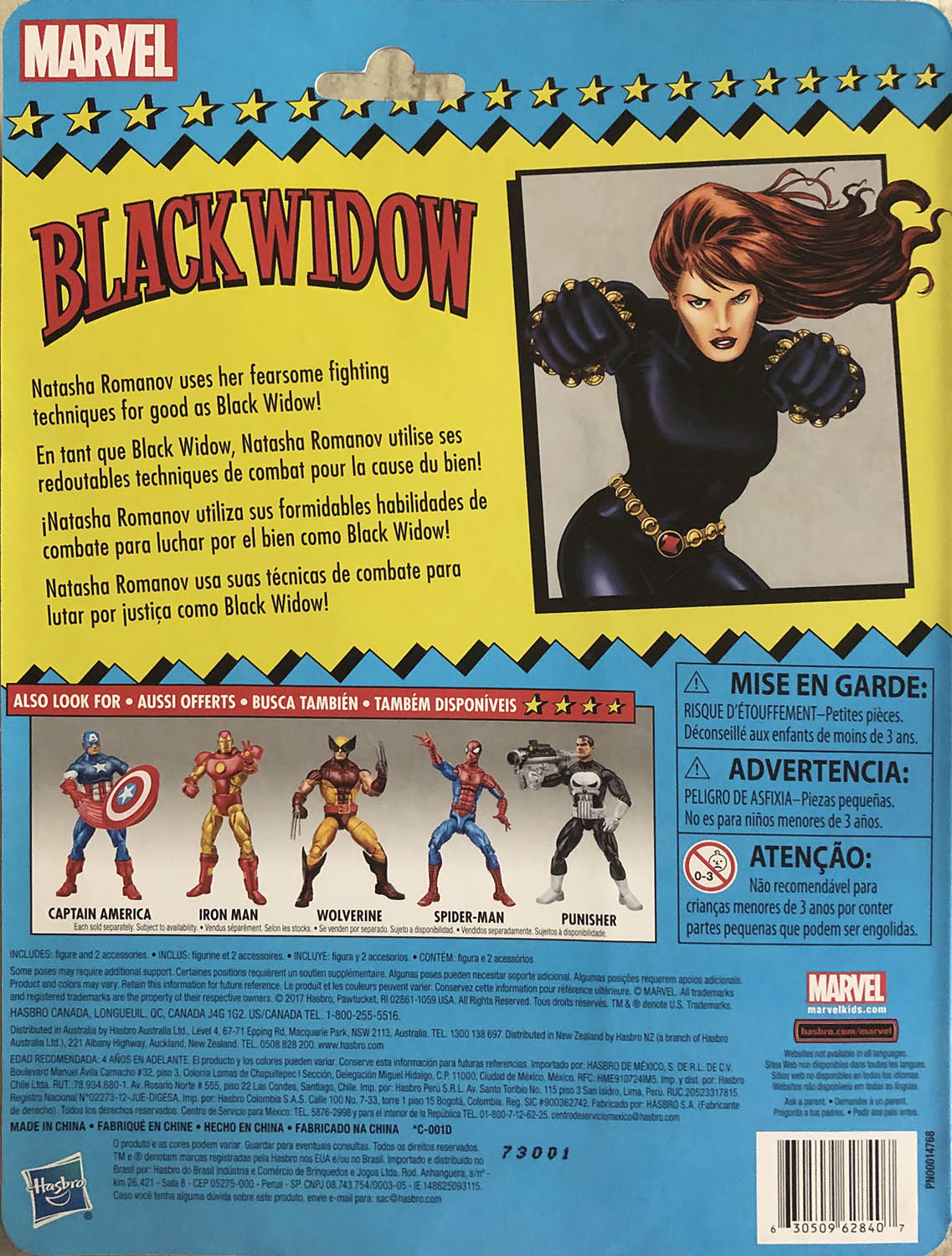 Black Widow - Hasbro (Marvel Legends Vintage Series) action figure collectible - Main Image 2