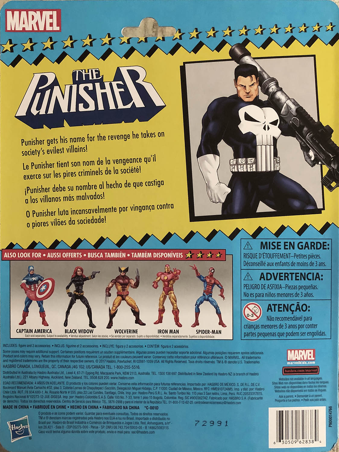 Punisher - Hasbro (Marvel Legends Vintage Series) action figure collectible - Main Image 2