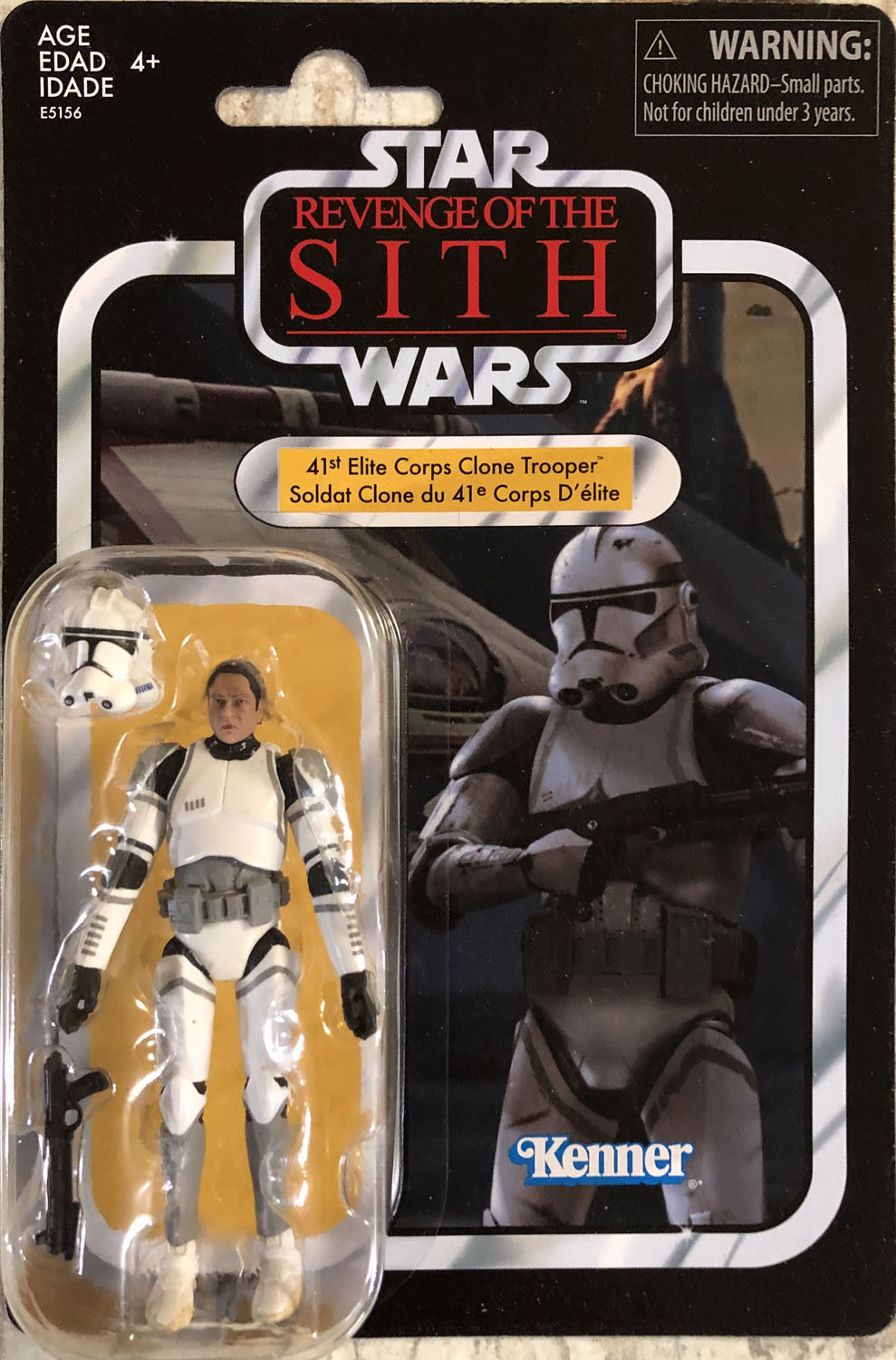 41st Elite Corps Clone Trooper - Kenner/Hasbro (Star Wars The Vintage Collection) action figure collectible - Main Image 1