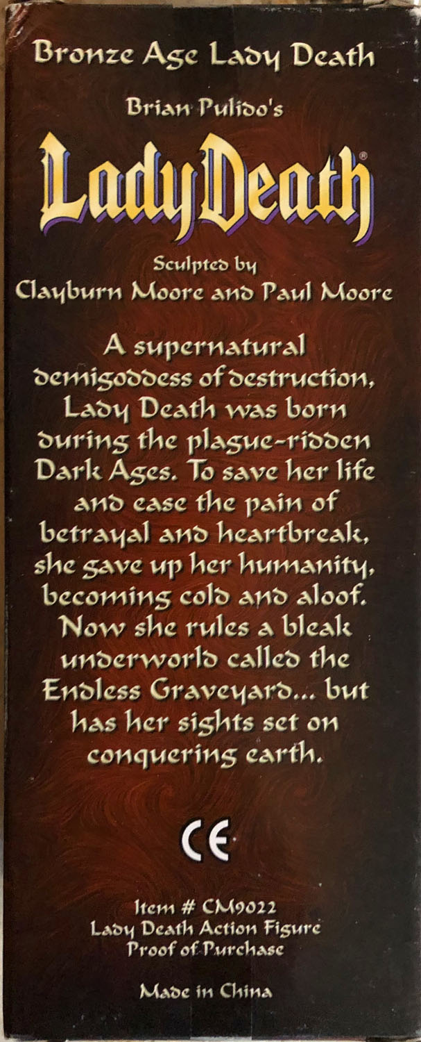 Lady Death Bronze Age - Moore Action Collectibles (Chaos! Comic Collectibles) action figure collectible - Main Image 2