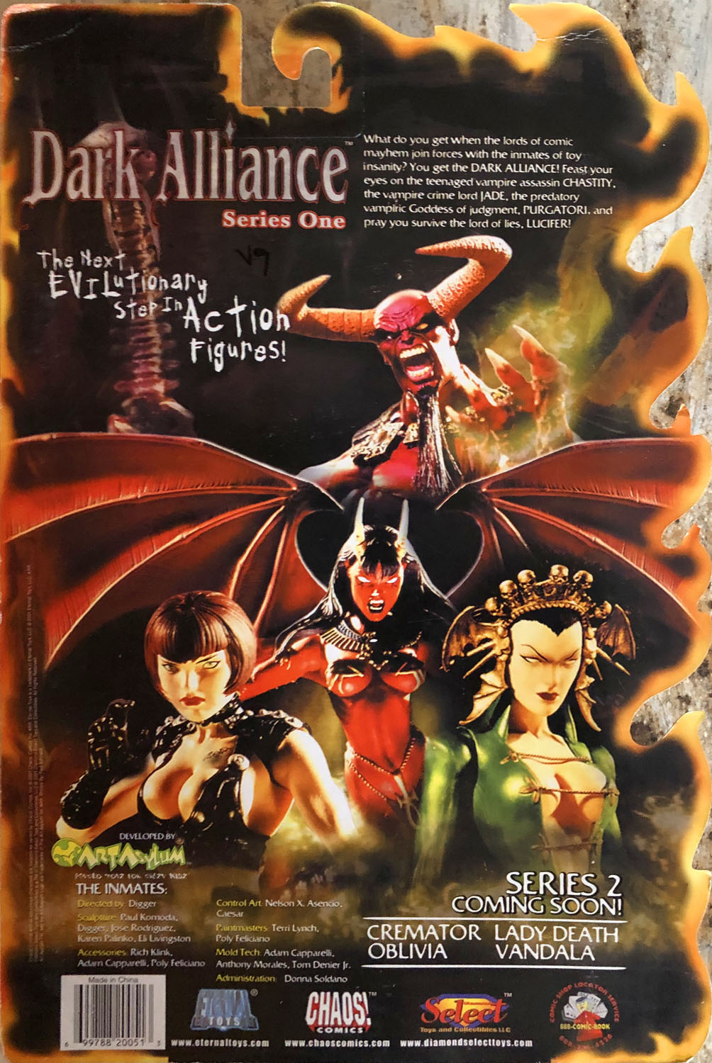 Purgatori - Art Asylum (dark alliance) action figure collectible - Main Image 2