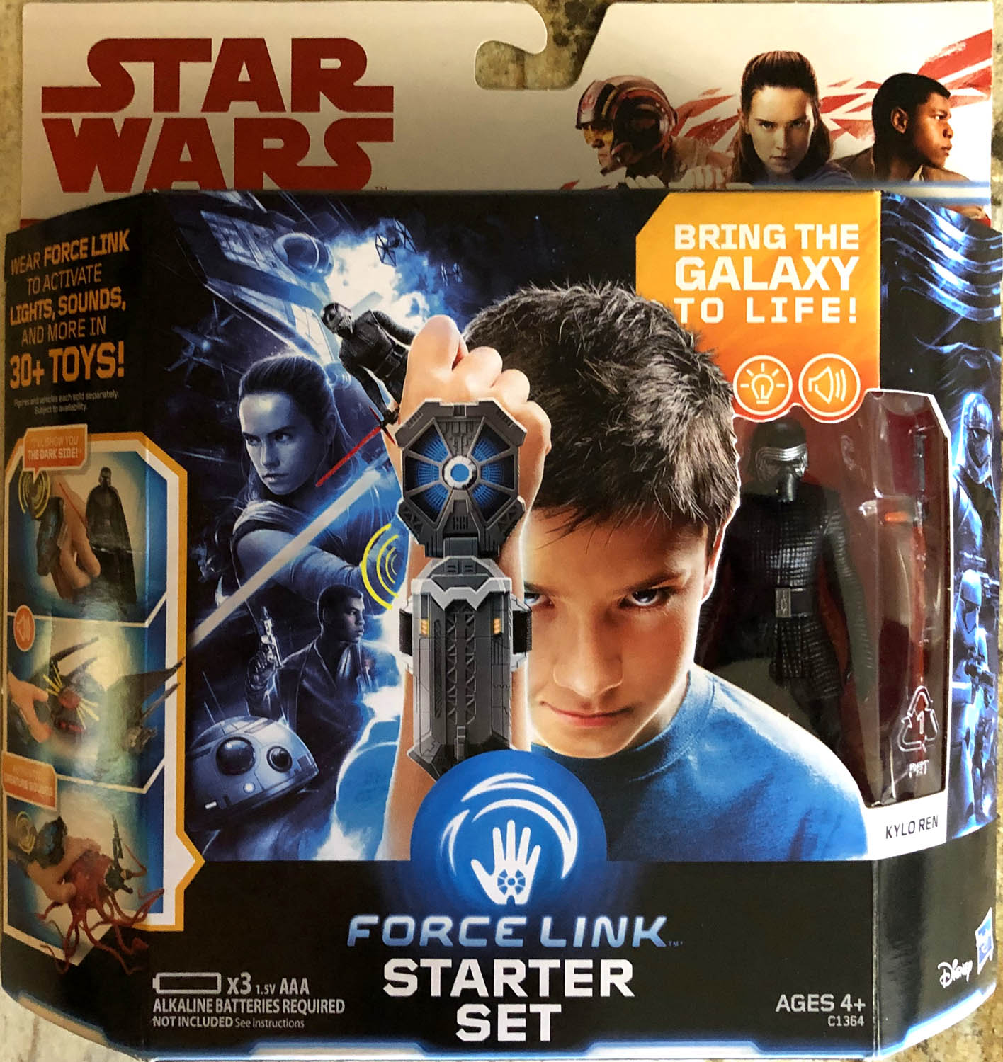 Force Link Starter Set with Kylo Ren - Hasbro (Star Wars The Last Jedi) action figure collectible - Main Image 1