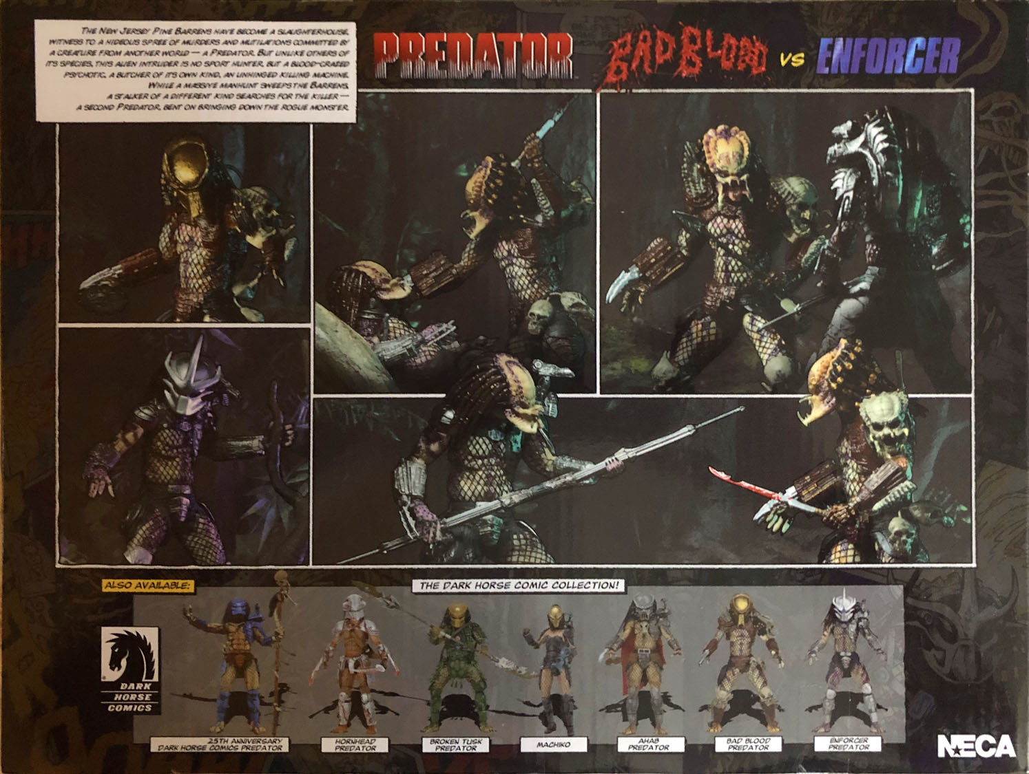 Predator Ultimate Bad Blood & Enforcer - Neca (Predator) action figure collectible - Main Image 2