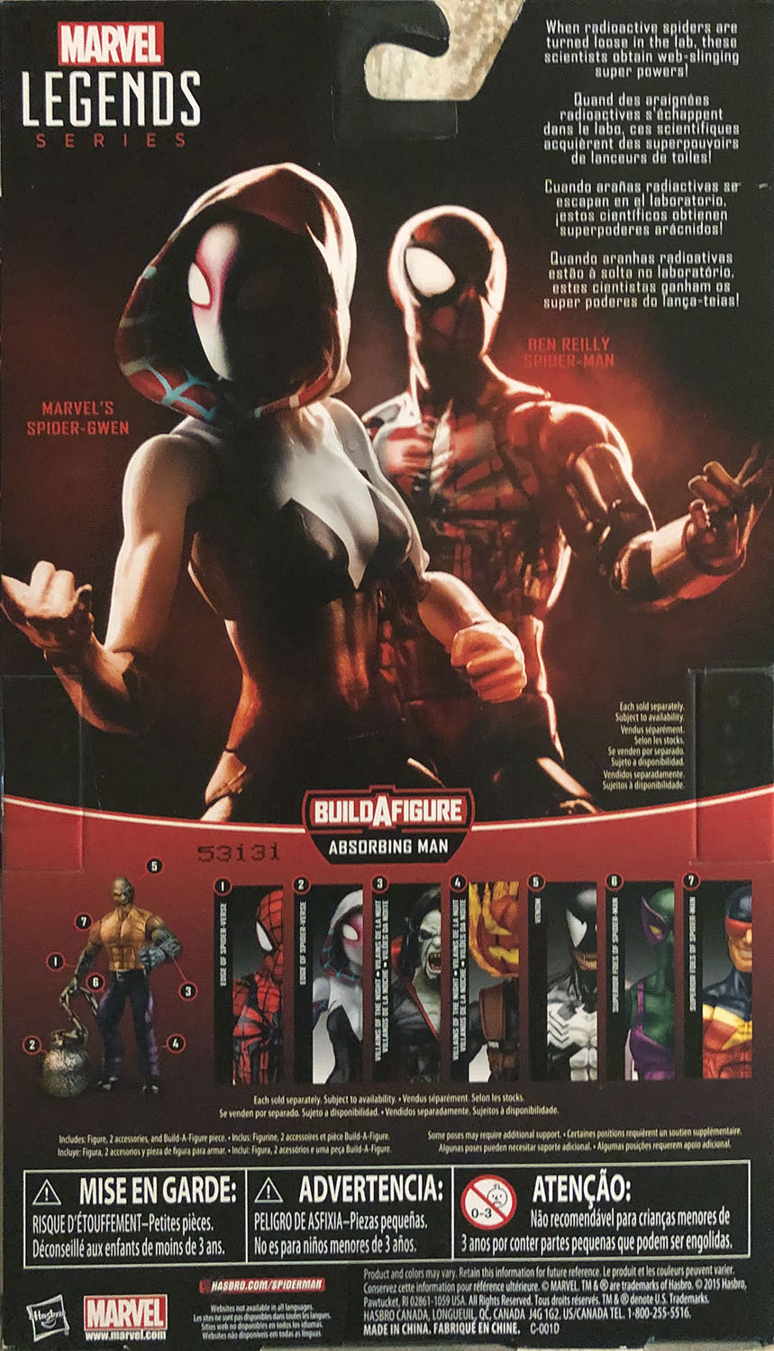 Spider-Gwen - Hasbro (Marvel Legends) action figure collectible - Main Image 2