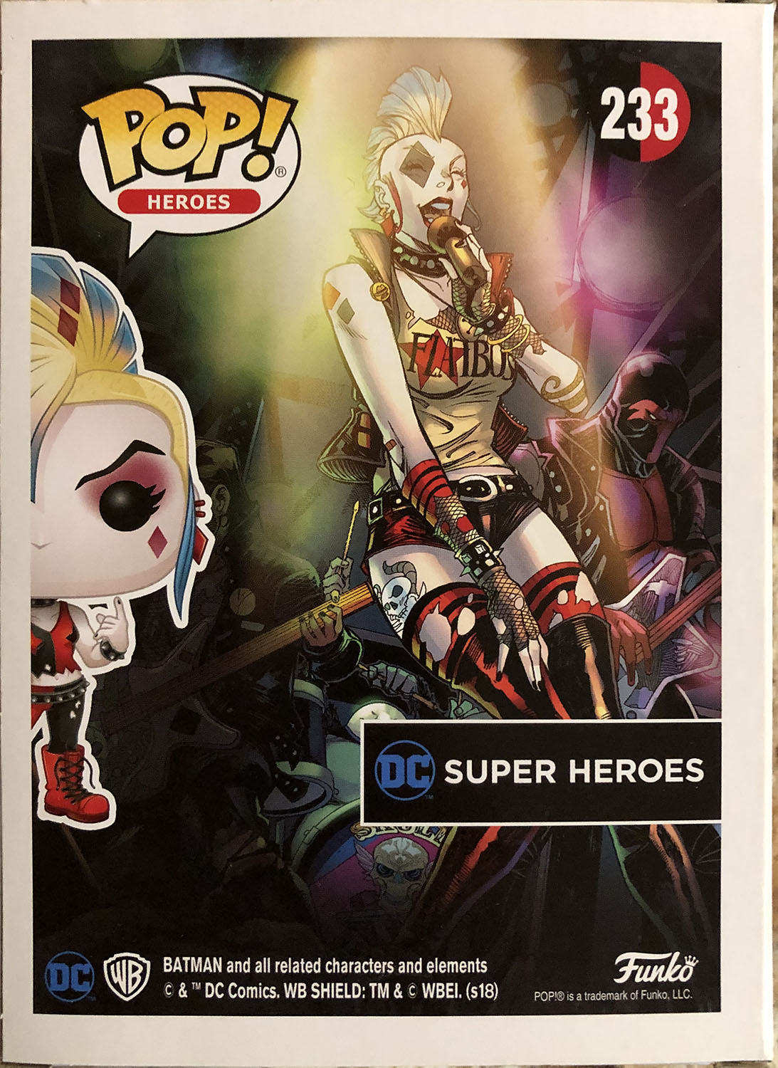 Harley Quinn 233 - Funko (POP! HEROES) action figure collectible - Main Image 2