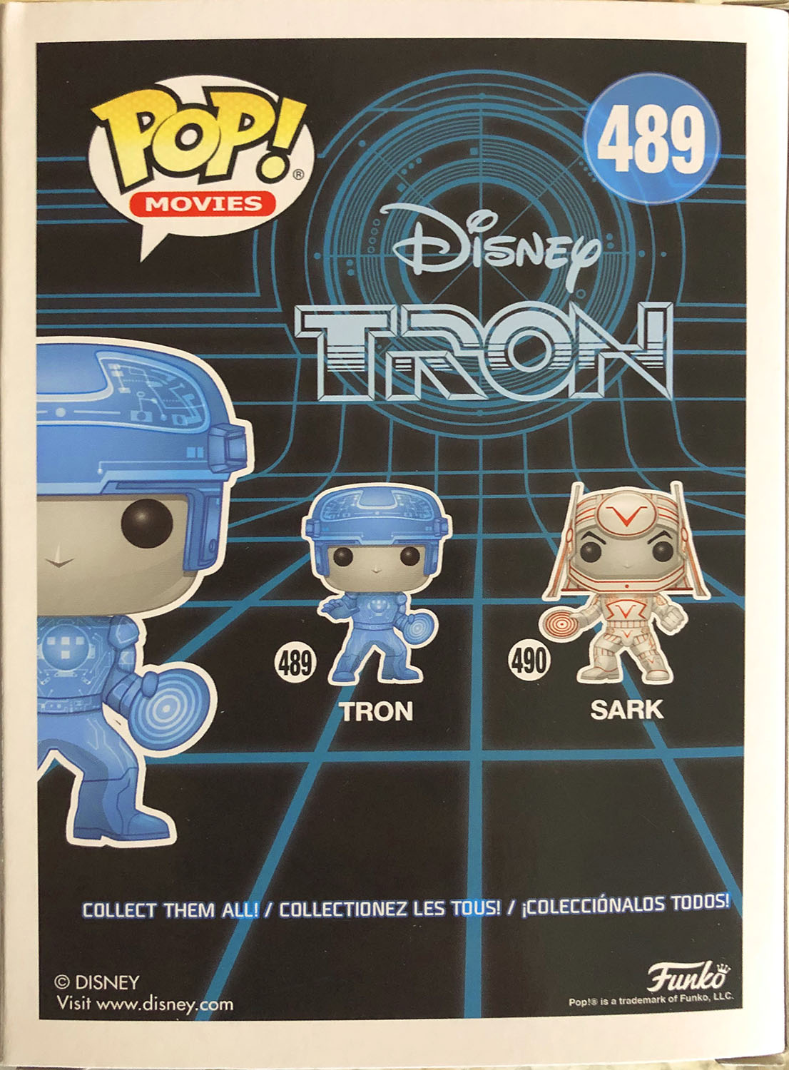 Tron #489 - Funko (Funko Pop) action figure collectible - Main Image 2