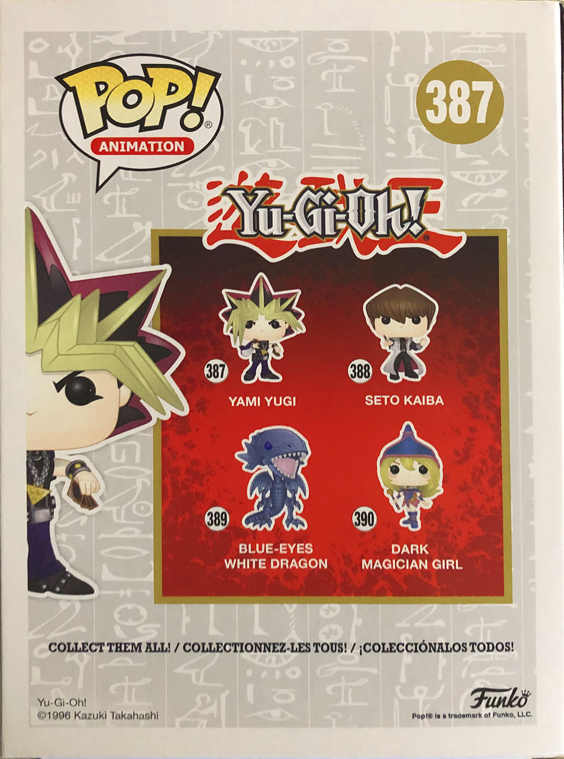 Yami Yugi with Card 387 - Funko (POP! ANIMATION) action figure collectible - Main Image 2