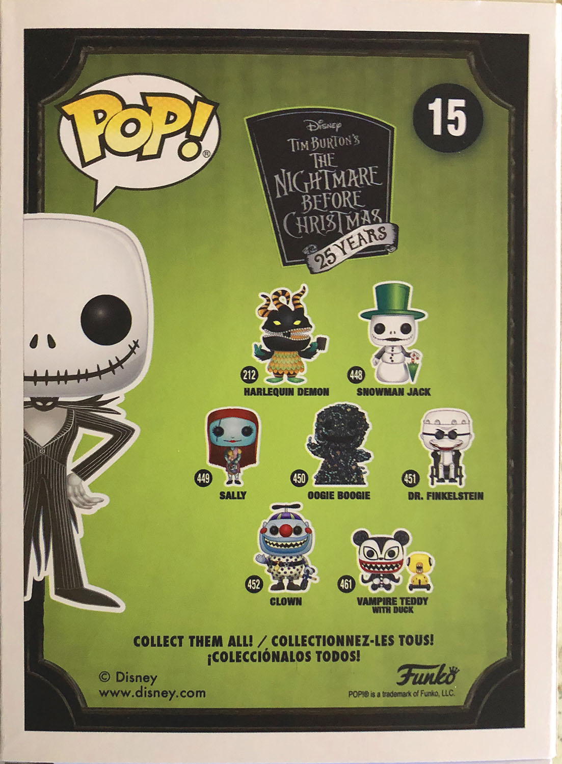 Jack Skellington 15 - Funko (Pop! Disney) action figure collectible - Main Image 2