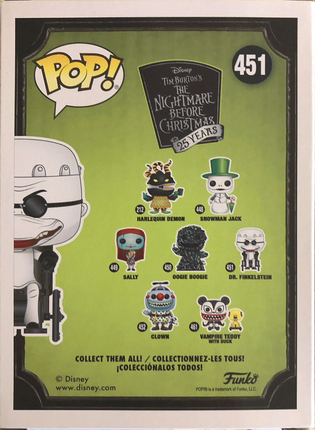 Dr. Finkelstein 451 - Funko (Pop! Disney) action figure collectible - Main Image 2