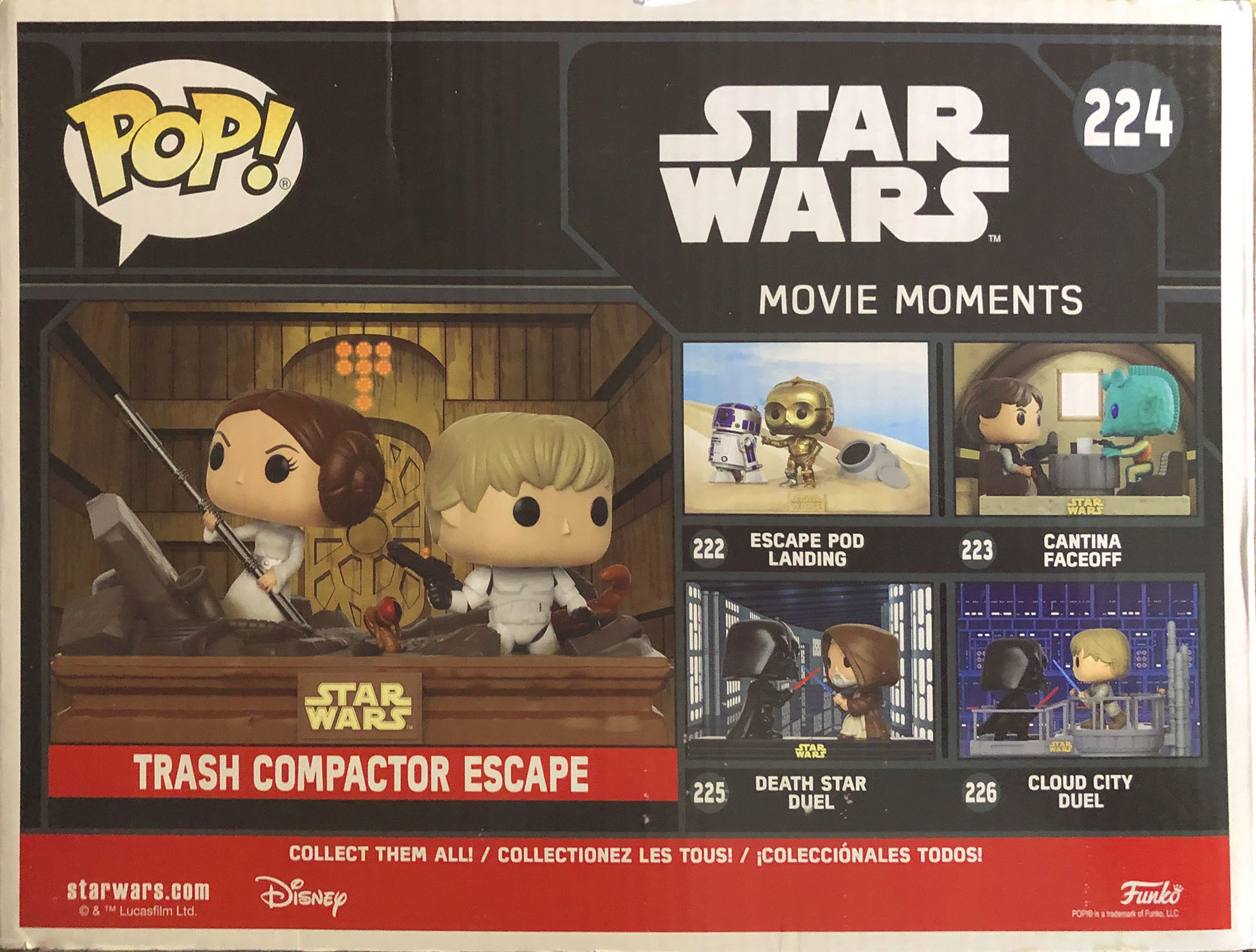 Trash Compactor Escape 224 - Funko (Pop! Star Wars) action figure collectible - Main Image 2